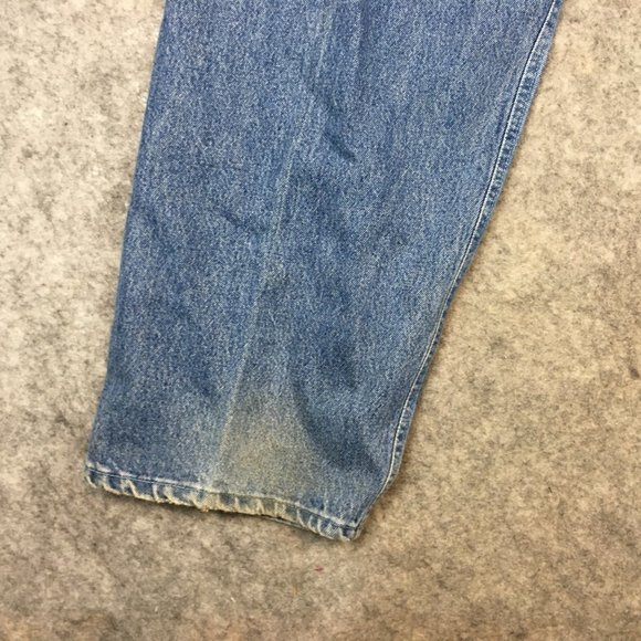 Vintage Fubu Jeans 38 Men Y2K 90s Hip Hop Embroidered Logo Baggy Carpenter Loose - Picture 14 of 15